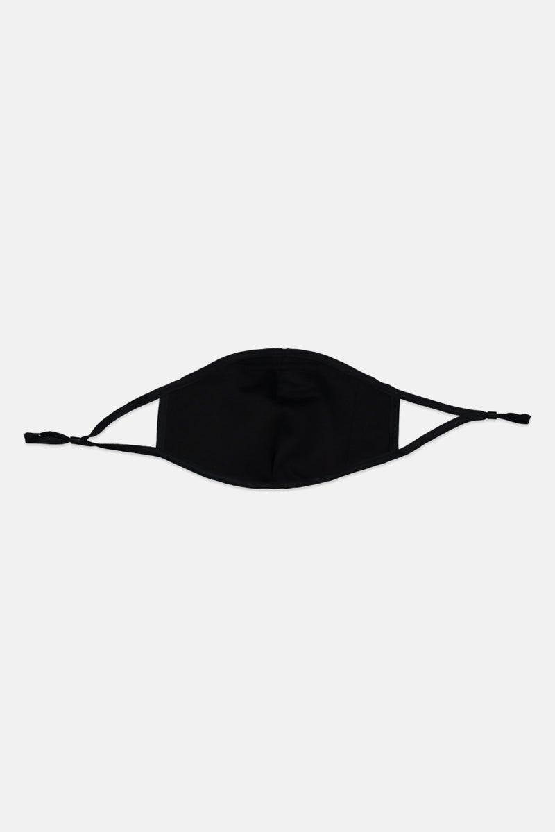 KA-1 Men Brand Logo Face Mask, Black - Image 2